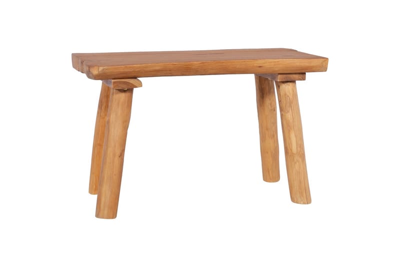 Hagebenk 80 cm heltre teak - Brun - Benker