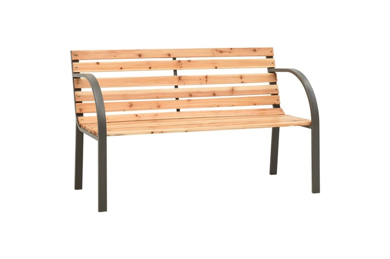 Hagebenk for barn 81 cm kinesisk gran - Brun - Hagemøbler - Utesofa - Benker