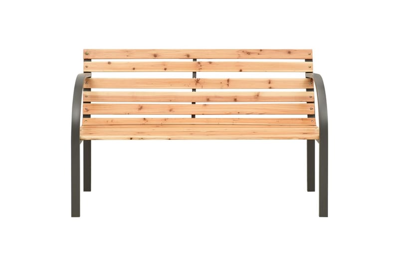 Hagebenk for barn 81 cm kinesisk gran - Brun - Hagemøbler - Utesofa - Benker