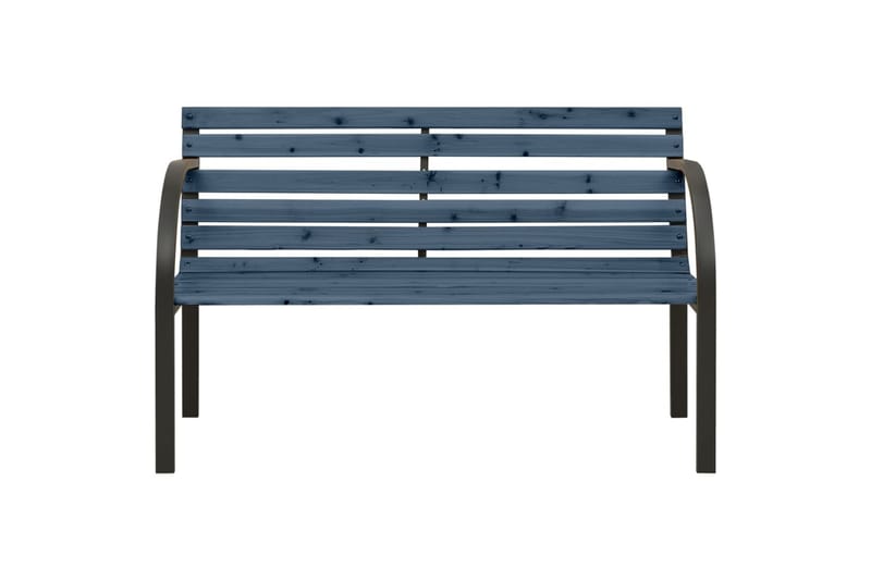 Hagebenk for barn 81 cm kinesisk gran grå - Grå - Hagemøbler - Utesofa - Benker