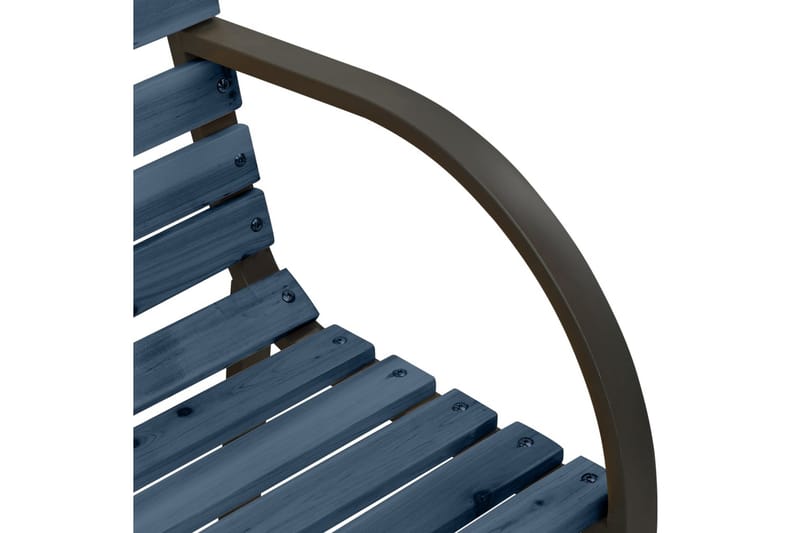 Hagebenk for barn 81 cm kinesisk gran grå - Grå - Hagemøbler - Utesofa - Benker