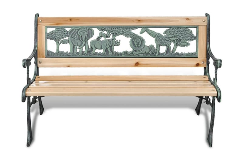 Hagebenk for barn 84 cm tre - Tre - Hagemøbler - Utesofa - Benker