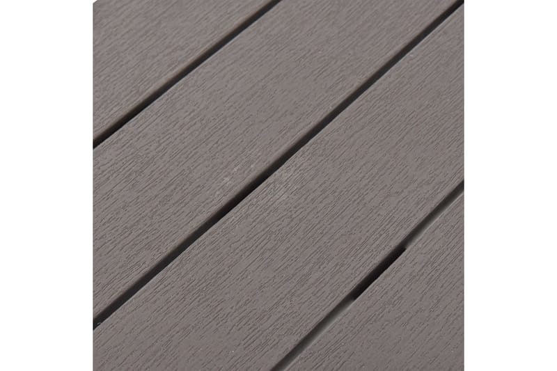 Hagebenker 2 stk mocca plast - Hagemøbler - Utesofa - Benker