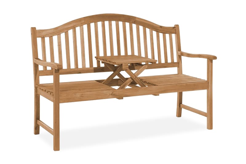 Hilo Hagebenk 150 cm - Tre / Natur - Hagemøbler - Utesofa - Benker