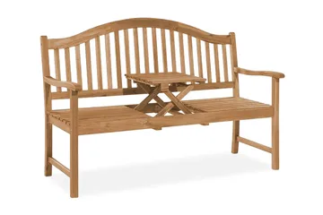 Hilo Hagebenk 150 cm - Tre / Natur - Hagemøbler - Utesofa - Benker
