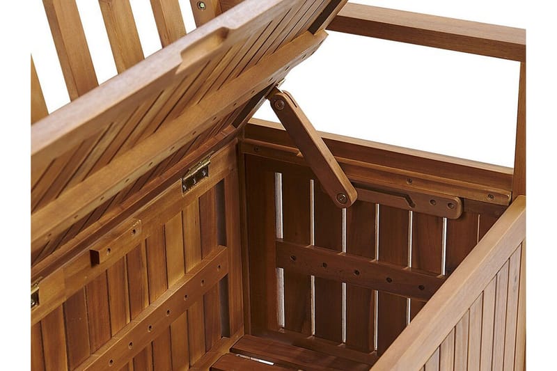 Jaraicejo Hagebenk med Oppbevaring - Brun - Hagemøbler - Utesofa - Benker