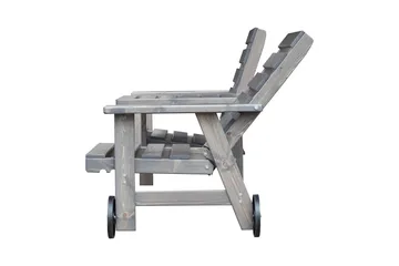 KIngdom Utebenk 177 cm - Grå - Hagemøbler - Utesofa - Benker
