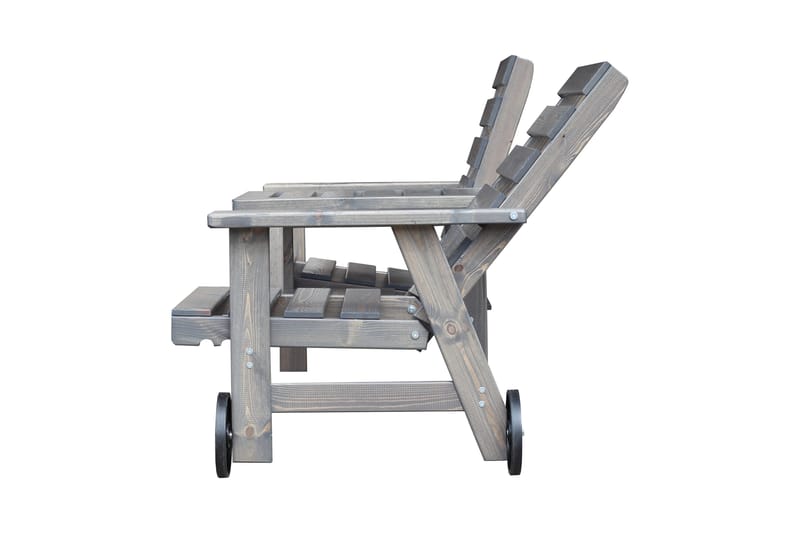 KIngdom Utebenk 177 cm - Grå - Hagemøbler - Utesofa - Benker