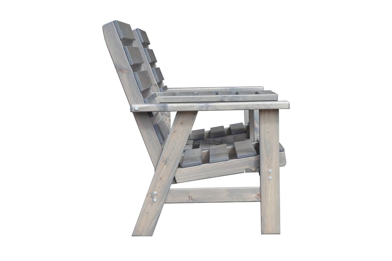 KIngdom Utebenk 177 cm - Grå - Hagemøbler - Utesofa - Benker