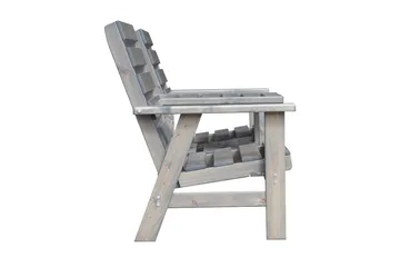 KIngdom Utebenk 177 cm - Grå - Hagemøbler - Utesofa - Benker