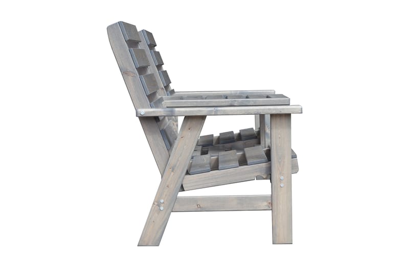 KIngdom Utebenk 177 cm - Grå - Hagemøbler - Utesofa - Benker