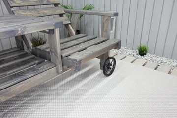 KIngdom Utebenk 177 cm - Grå - Hagemøbler - Utesofa - Benker