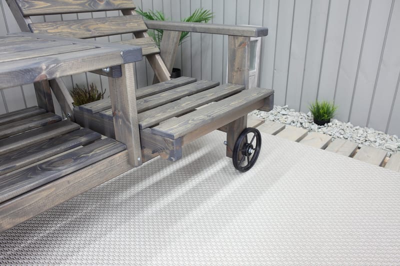 KIngdom Utebenk 177 cm - Grå - Hagemøbler - Utesofa - Benker