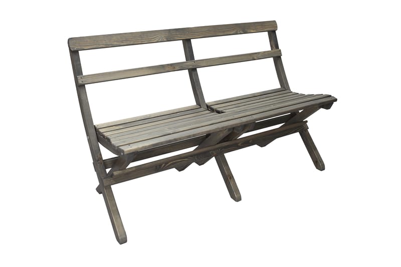 Larios Hagebenk 130 cm - Grå - Hagemøbler - Utesofa - Benker