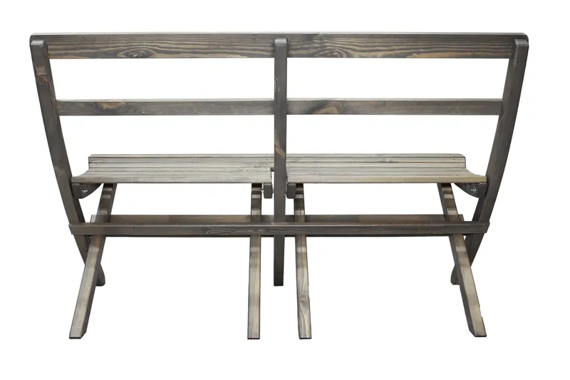 Larios Hagebenk 130 cm - Grå - Hagemøbler - Utesofa - Benker