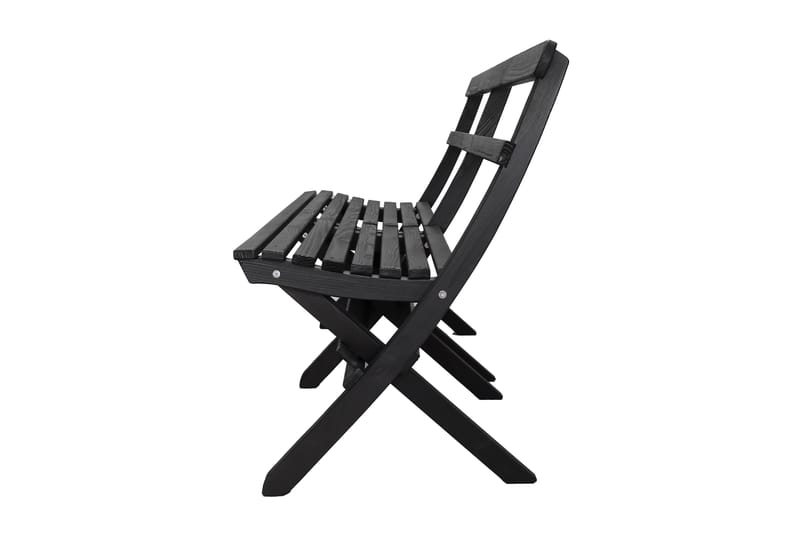 Larios Hagebenk 130 cm - Svart - Hagemøbler - Utesofa - Benker