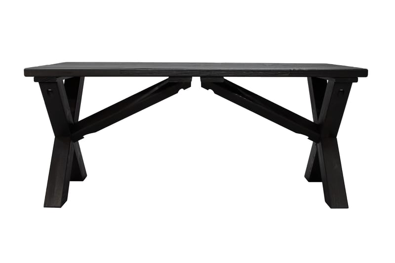 Lietinna Utebenk 100 cm - Svart - Hagemøbler - Utesofa - Benker