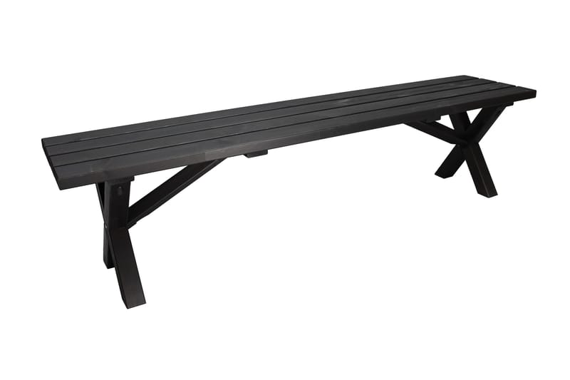 Lietinna Utebenk 180 cm, Svart