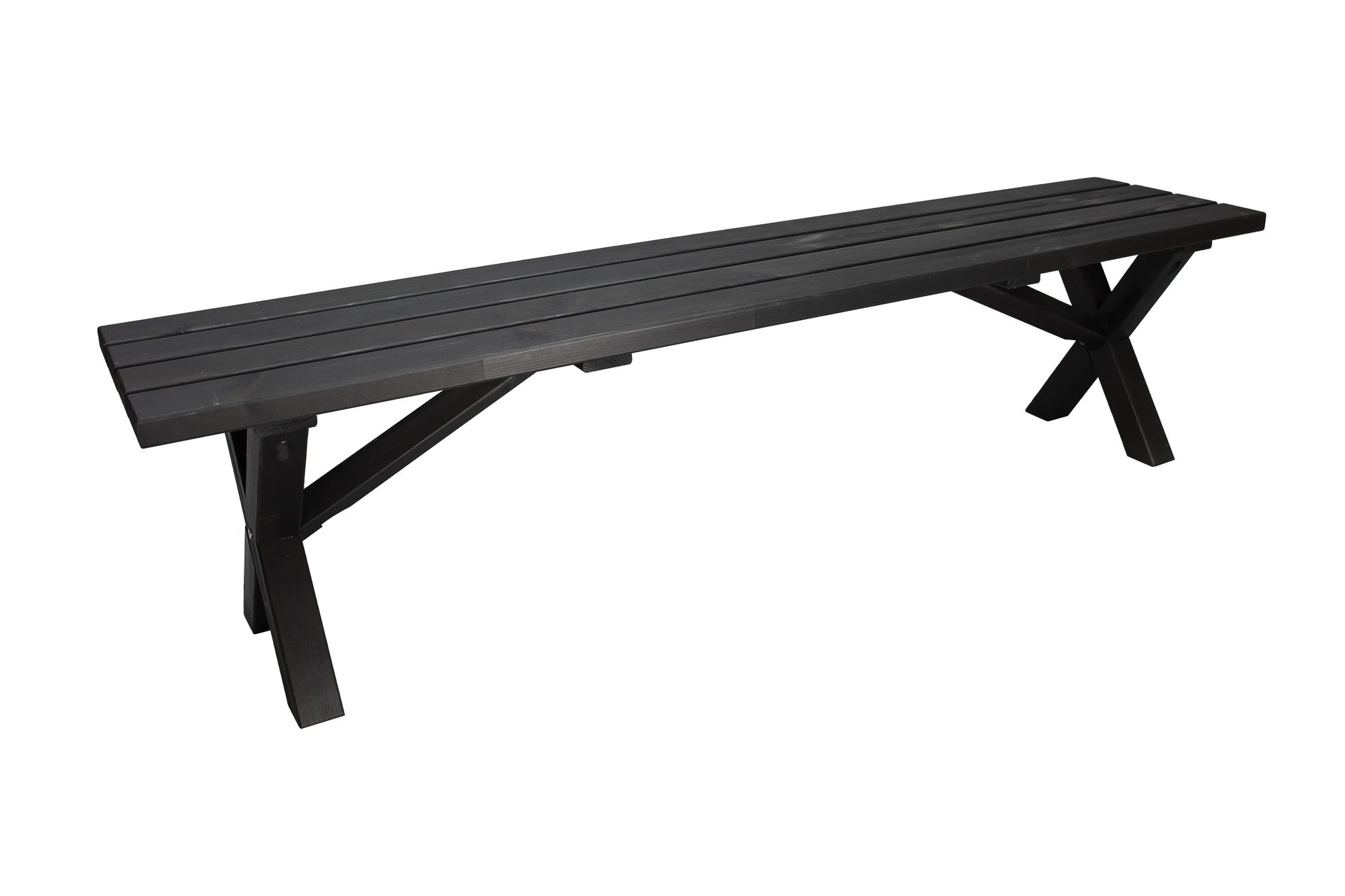 Lietinna Utebenk 180 cm - Svart