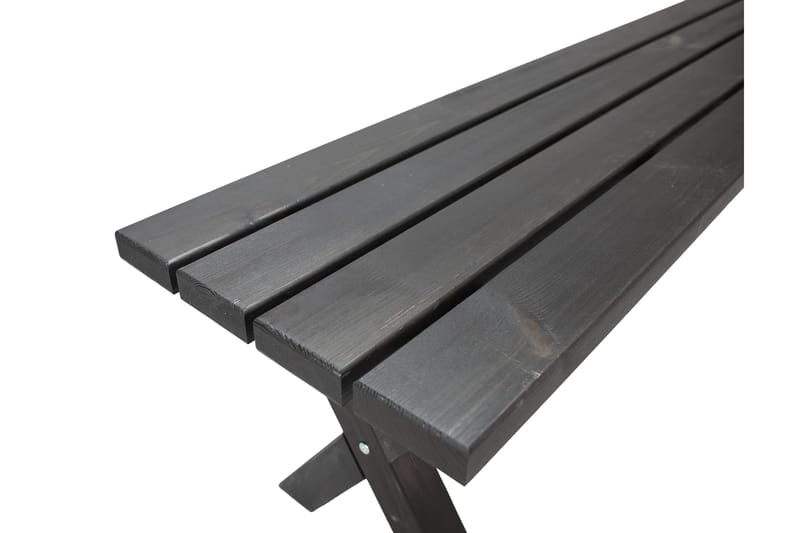 Lietinna Utebenk 180 cm - Svart - Hagemøbler - Utesofa - Benker