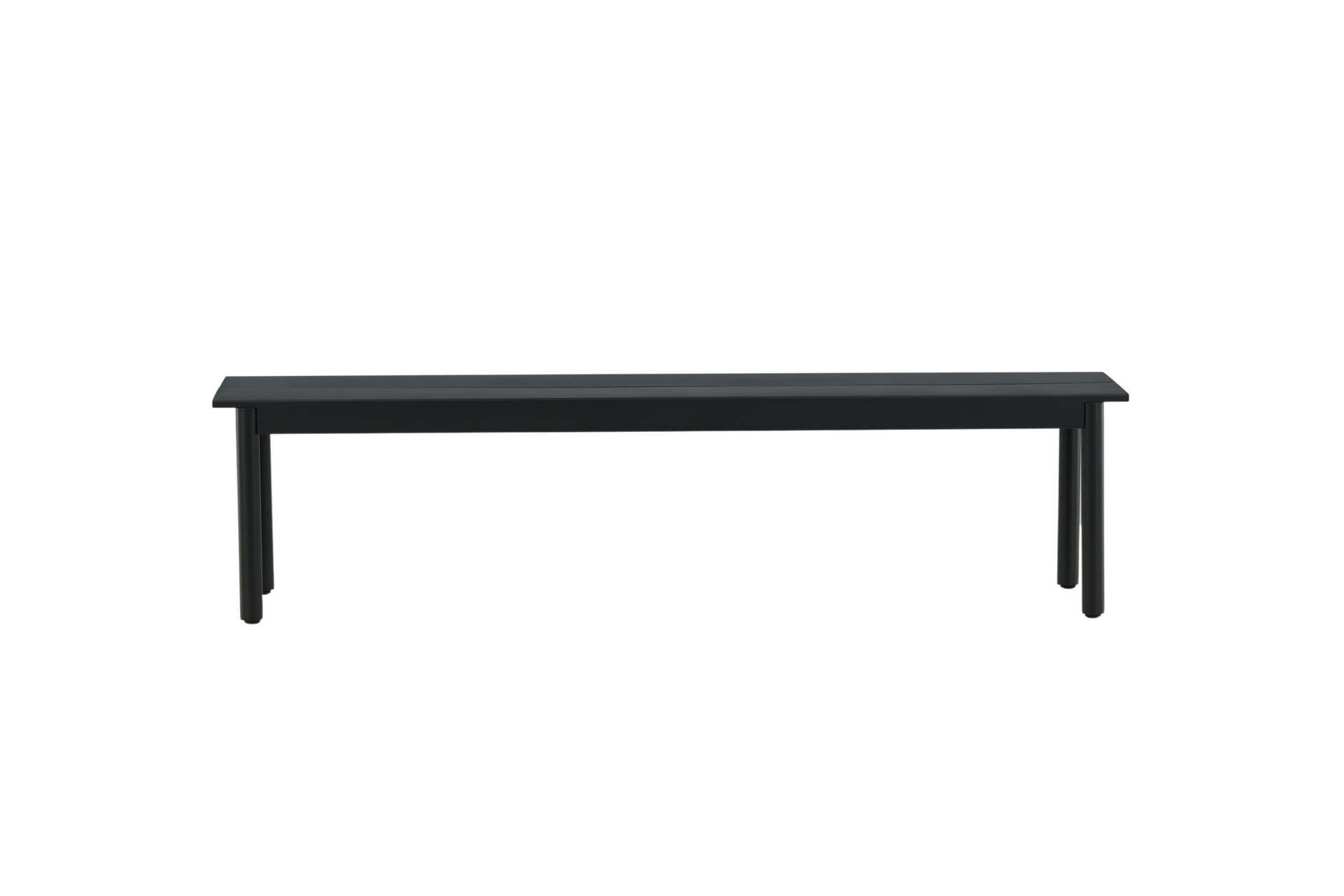 Modena Benk 180 cm - Svart - Hagemøbler - Utesofa - Benker