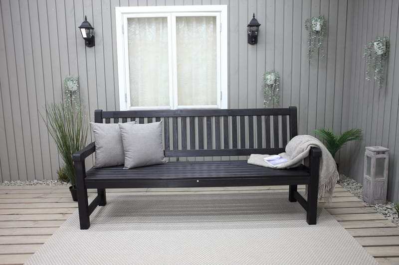 Rimforsa Sofa - Kaffesvart - Hagemøbler - Utesofa - Benker
