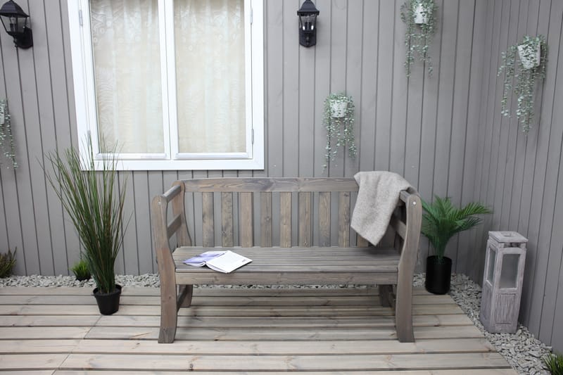Rosenberg Sofa - Grå - Hagemøbler - Utesofa - Benker