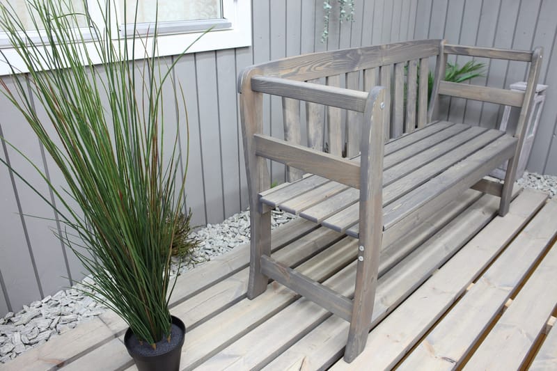 Rosenberg Sofa - Grå - Hagemøbler - Utesofa - Benker