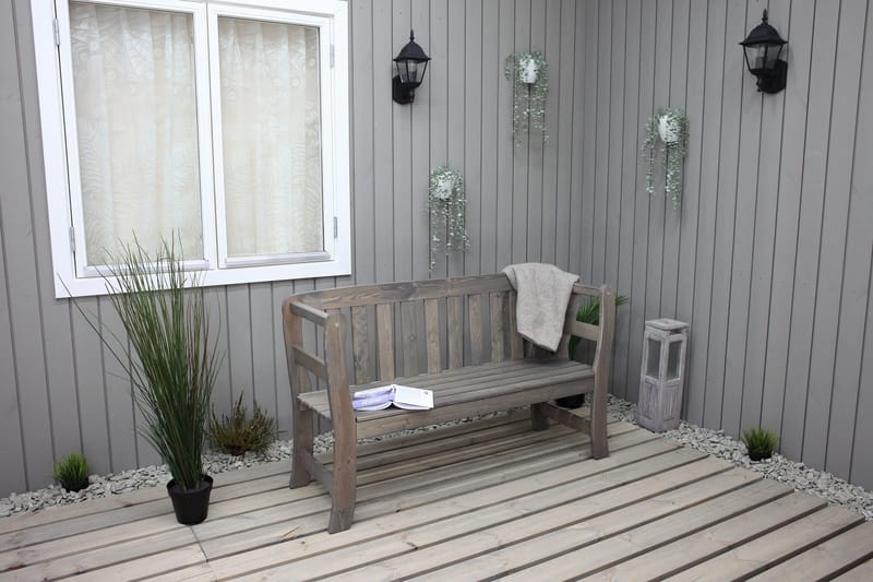 Rosenberg Sofa - Grå - Hagemøbler - Utesofa - Benker