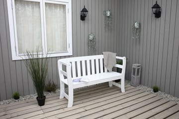Rosenberg Sofa - Hvit - Hagemøbler - Utesofa - Benker