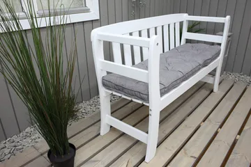 Rosenberg Sofa - Hvit - Hagemøbler - Utesofa - Benker