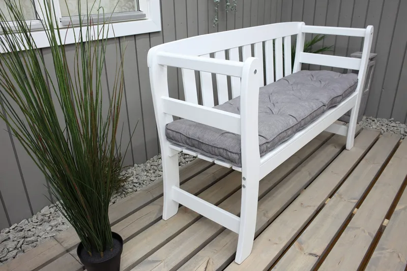 Rosenberg Sofa - Hvit - Hagemøbler - Utesofa - Benker