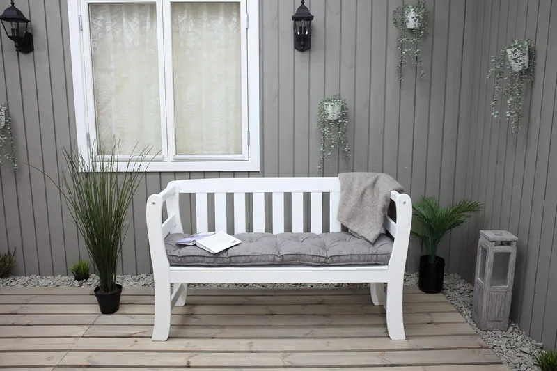 Rosenberg Sofa - Hvit - Hagemøbler - Utesofa - Benker