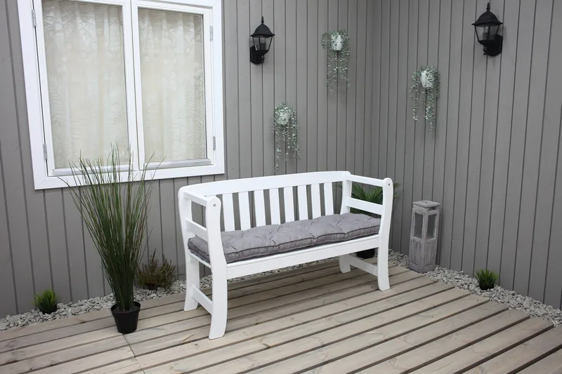 Rosenberg Sofa - Hvit - Hagemøbler - Utesofa - Benker