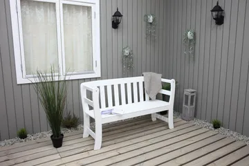 Rosenberg Sofa - Hvit - Hagemøbler - Utesofa - Benker