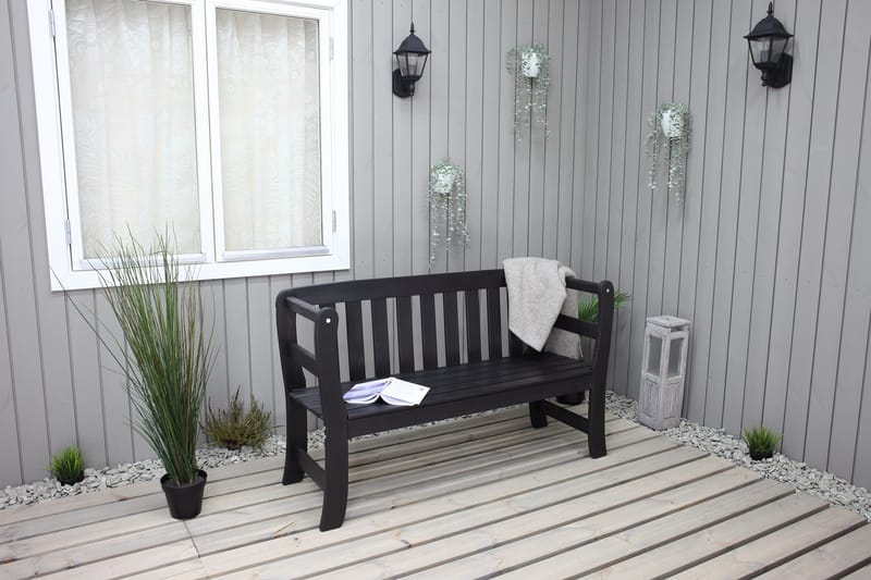 Rosenberg Sofa - Kaffesvart - Hagemøbler - Utesofa - Benker