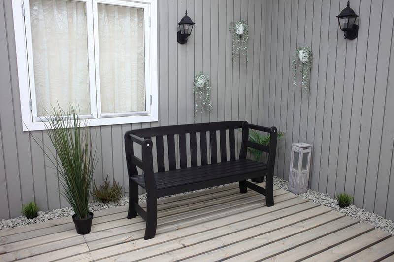 Rosenberg Sofa - Kaffesvart - Hagemøbler - Utesofa - Benker