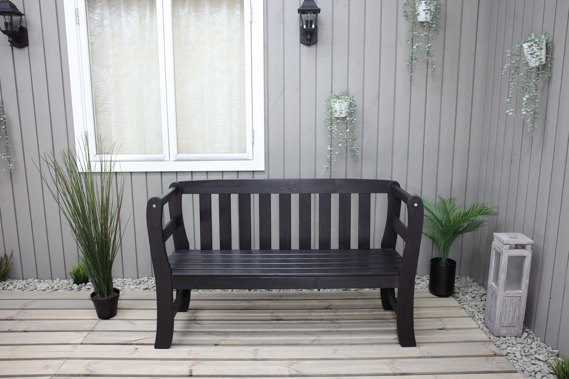 Rosenberg Sofa - Kaffesvart - Hagemøbler - Utesofa - Benker