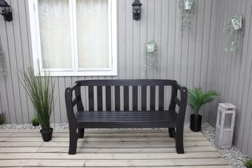 Rosenberg Sofa - Kaffesvart - Hagemøbler - Utesofa - Benker