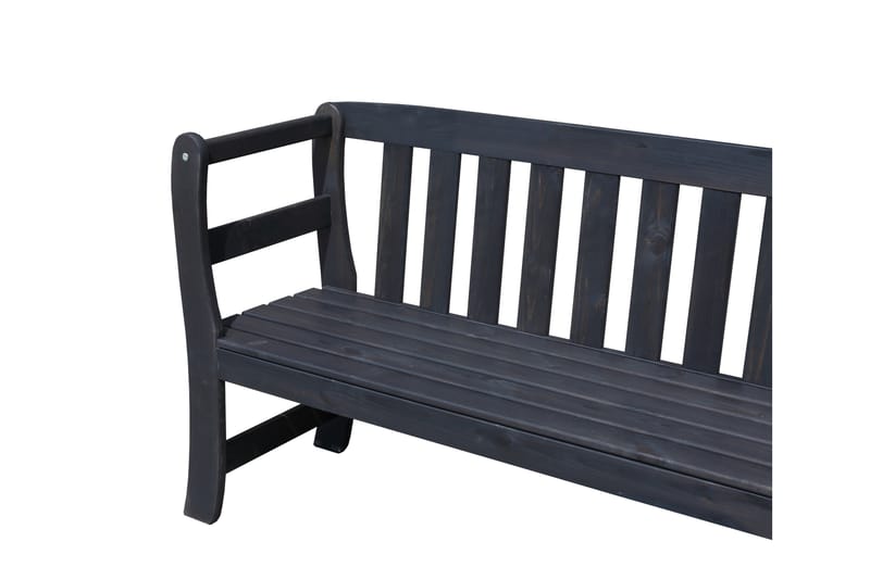 Rosenberg Sofa - Kaffesvart - Hagemøbler - Utesofa - Benker