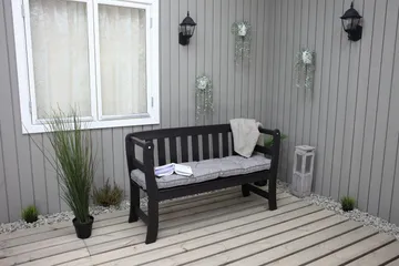 Rosenberg Sofa - Kaffesvart - Hagemøbler - Utesofa - Benker