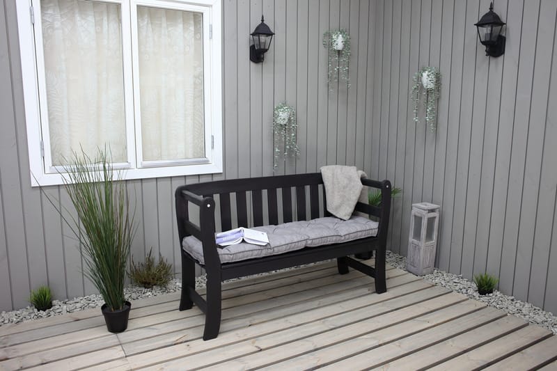 Rosenberg Sofa - Kaffesvart - Hagemøbler - Utesofa - Benker