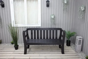Rosenberg Sofa - Kaffesvart - Hagemøbler - Utesofa - Benker