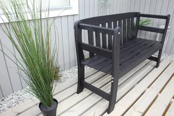 Rosenberg Sofa - Kaffesvart - Hagemøbler - Utesofa - Benker