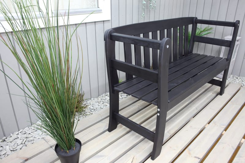 Rosenberg Sofa - Kaffesvart - Hagemøbler - Utesofa - Benker