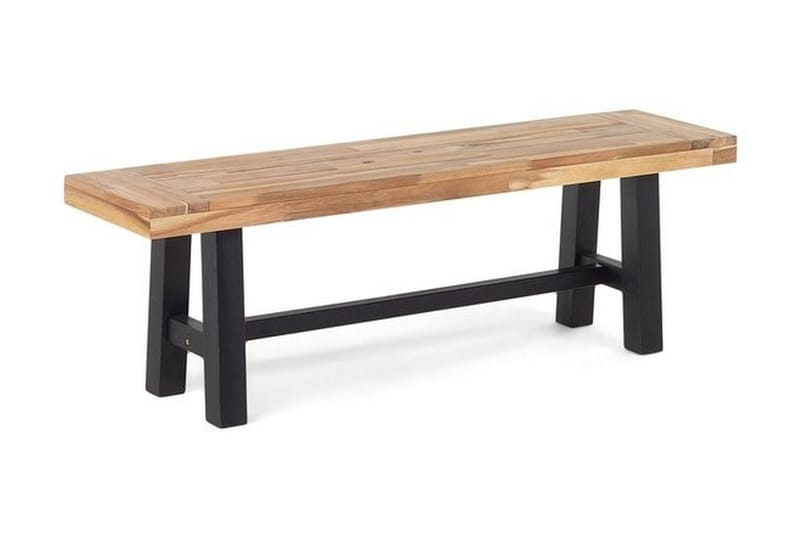 Scania Hagebenk 140 cm, Tre / Natur