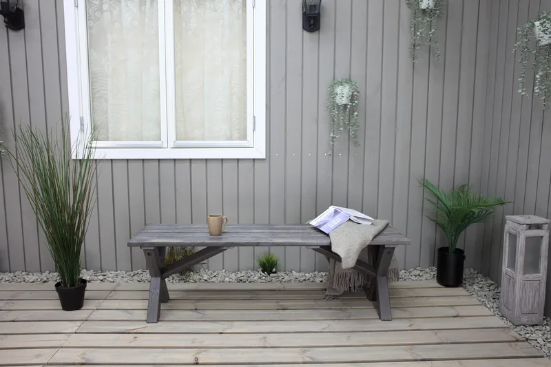 Scottsdale Sittebenk 140 cm Shabby Chic - Hagemøbler - Utesofa - Benker