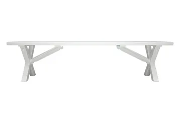 Scottsdale Sittebenk 180 cm - Hvit - Hagemøbler - Utesofa - Benker