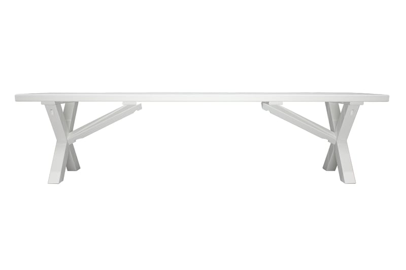 Scottsdale Sittebenk 180 cm - Hvit - Hagemøbler - Utesofa - Benker