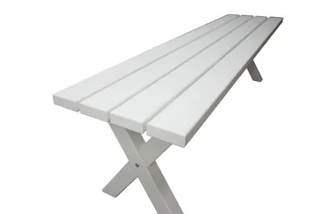 Scottsdale Sittebenk 180 cm - Hvit - Hagemøbler - Utesofa - Benker